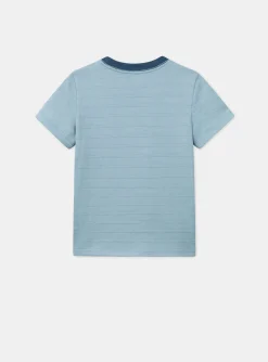 Sergent Major T-shirt & Polo-T-shirt bleu décor surf