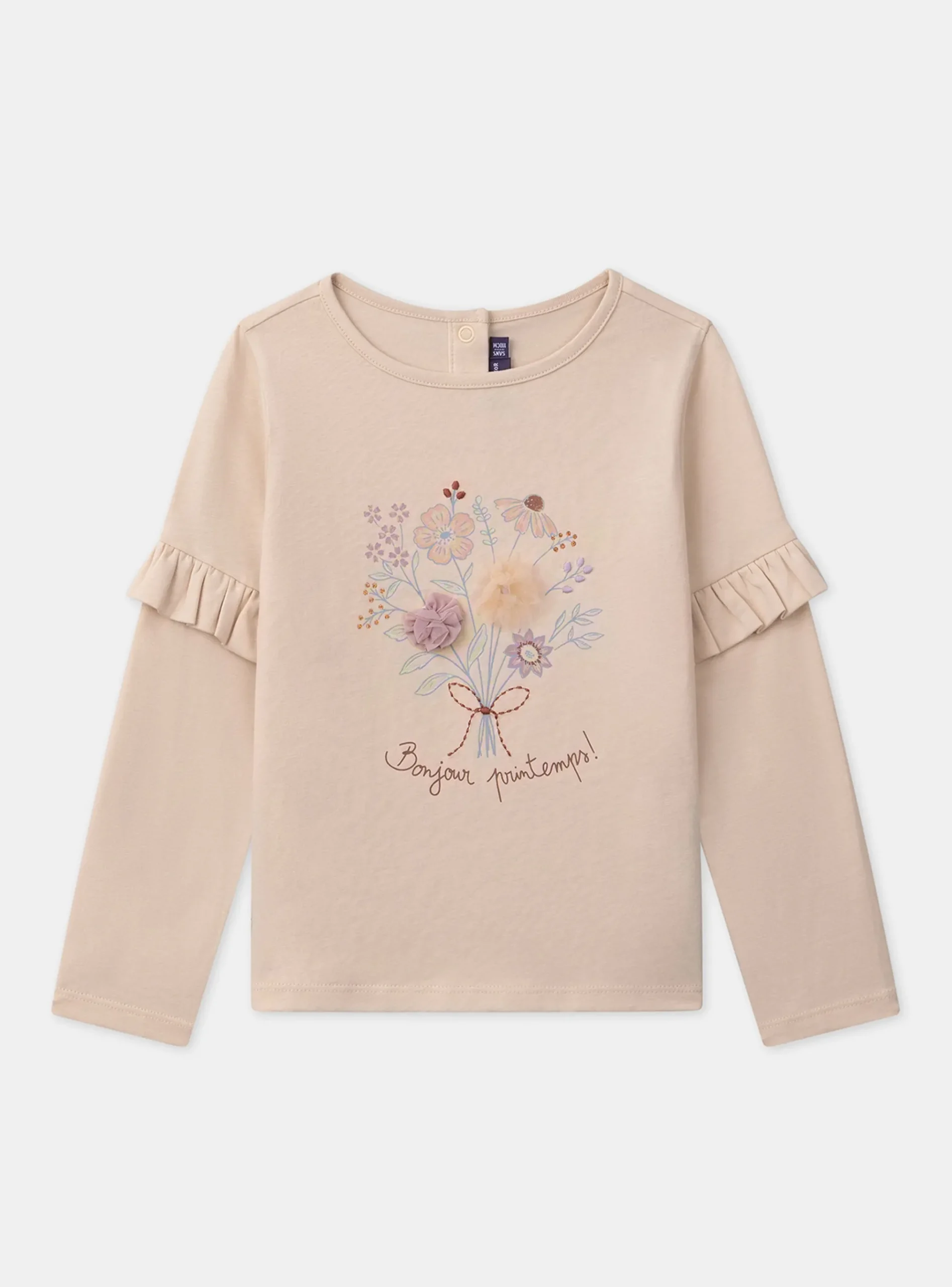 Sergent Major Blouse & T-shirt-T-shirt Bouquet