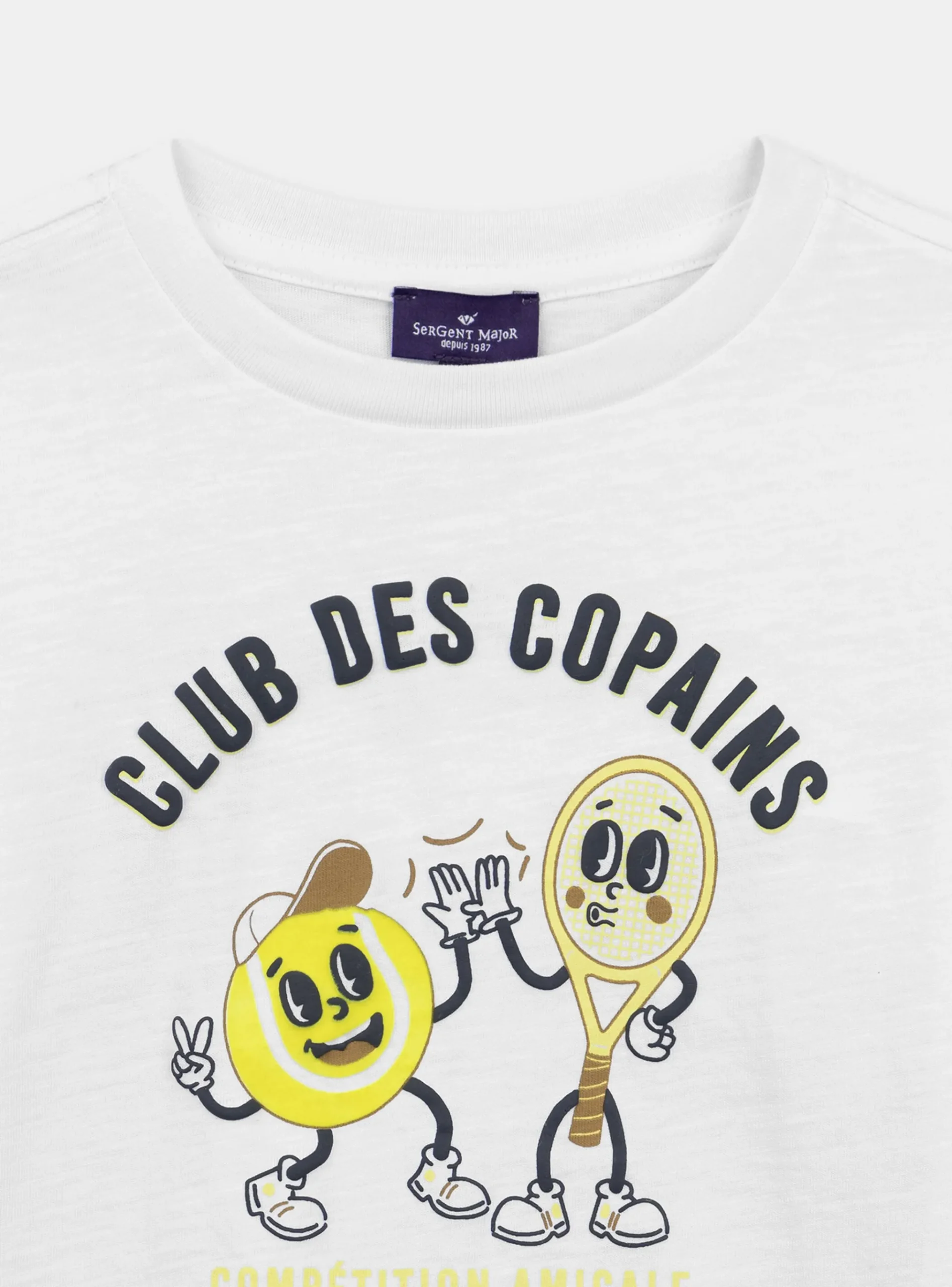 Sergent Major T-shirt & Polo-T-shirt écru Meilleurs amis