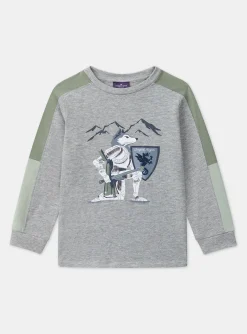 Sergent Major T-shirt & Polo-T-shirt Gris Chevalier
