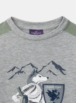 Sergent Major T-shirt & Polo-T-shirt Gris Chevalier