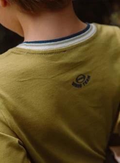 Sergent Major T-shirt & Polo-T-shirt jaune moutarde &agrave; motif dinosaure