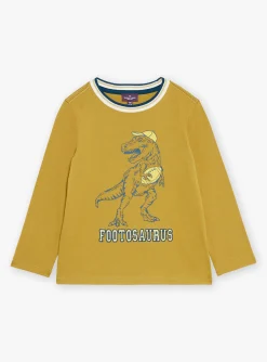 Sergent Major T-shirt & Polo-T-shirt jaune moutarde &agrave; motif dinosaure