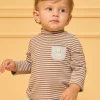 Sergent Major Chemise, T-shirt & Polo-Tshirt manches longues &agrave; col montant