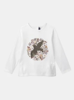 Sergent Major Blouse & T-shirt-T-shirt manches longues à sequins