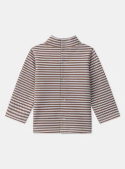 Sergent Major Chemise, T-shirt & Polo-Tshirt manches longues à col montant
