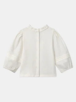 Sergent Major T-shirt & Blouse-Tshirt manches longues avec manches bouffantes