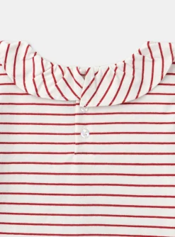 Sergent Major Blouse & T-shirt-T-shirt marinière à volants