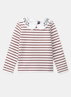Sergent Major Blouse & T-shirt-T-shirt marinière rouge
