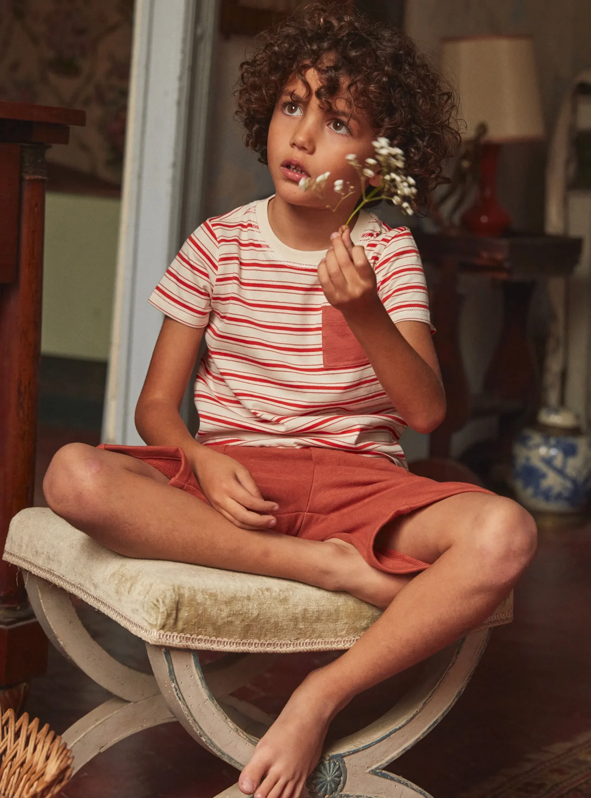 Sergent Major T-shirt & Polo-T-shirt terracotta à poche