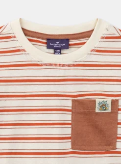 Sergent Major T-shirt & Polo-T-shirt terracotta à poche