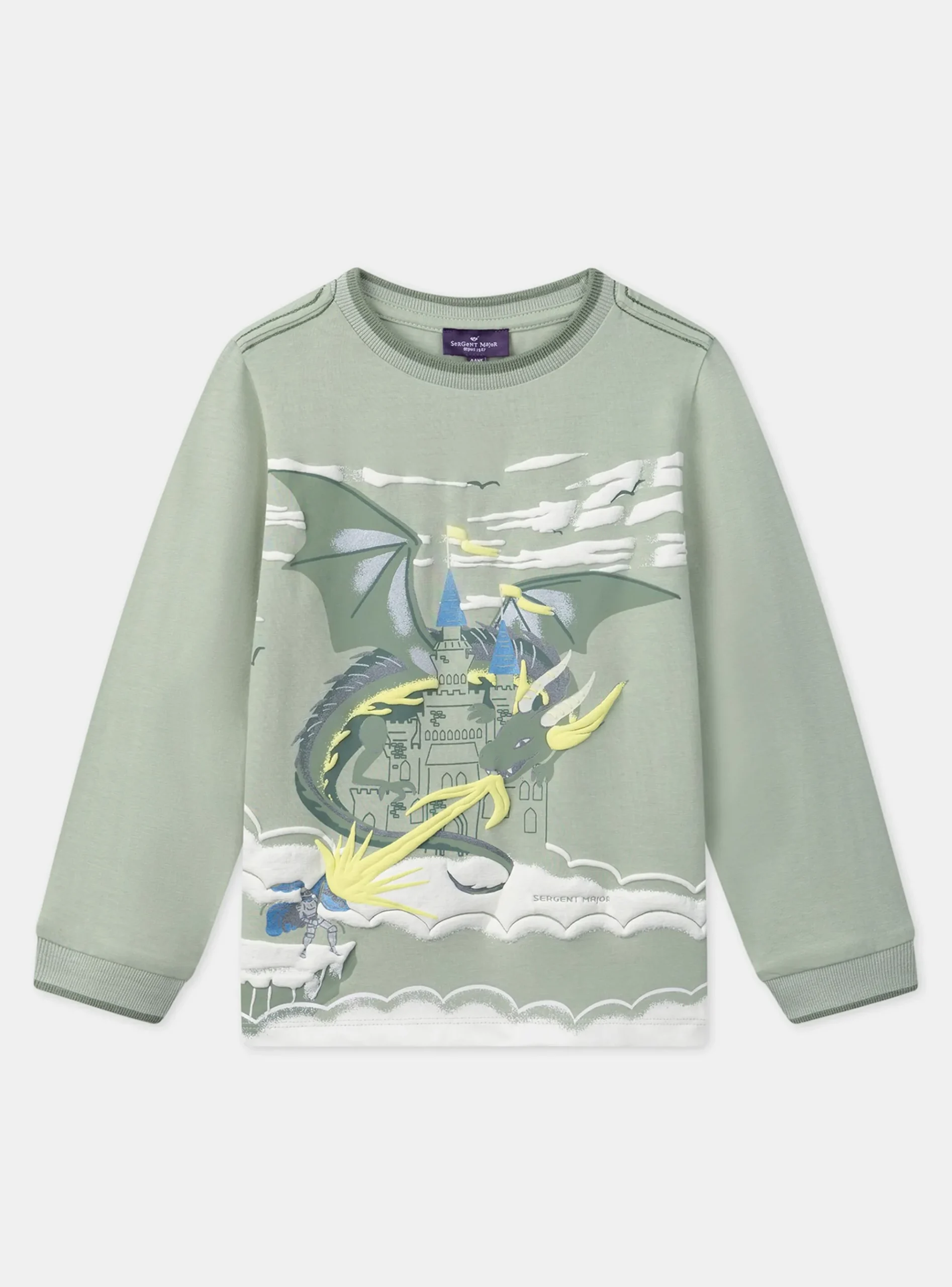 Sergent Major T-shirt & Polo-T-shirt Vert Dragon
