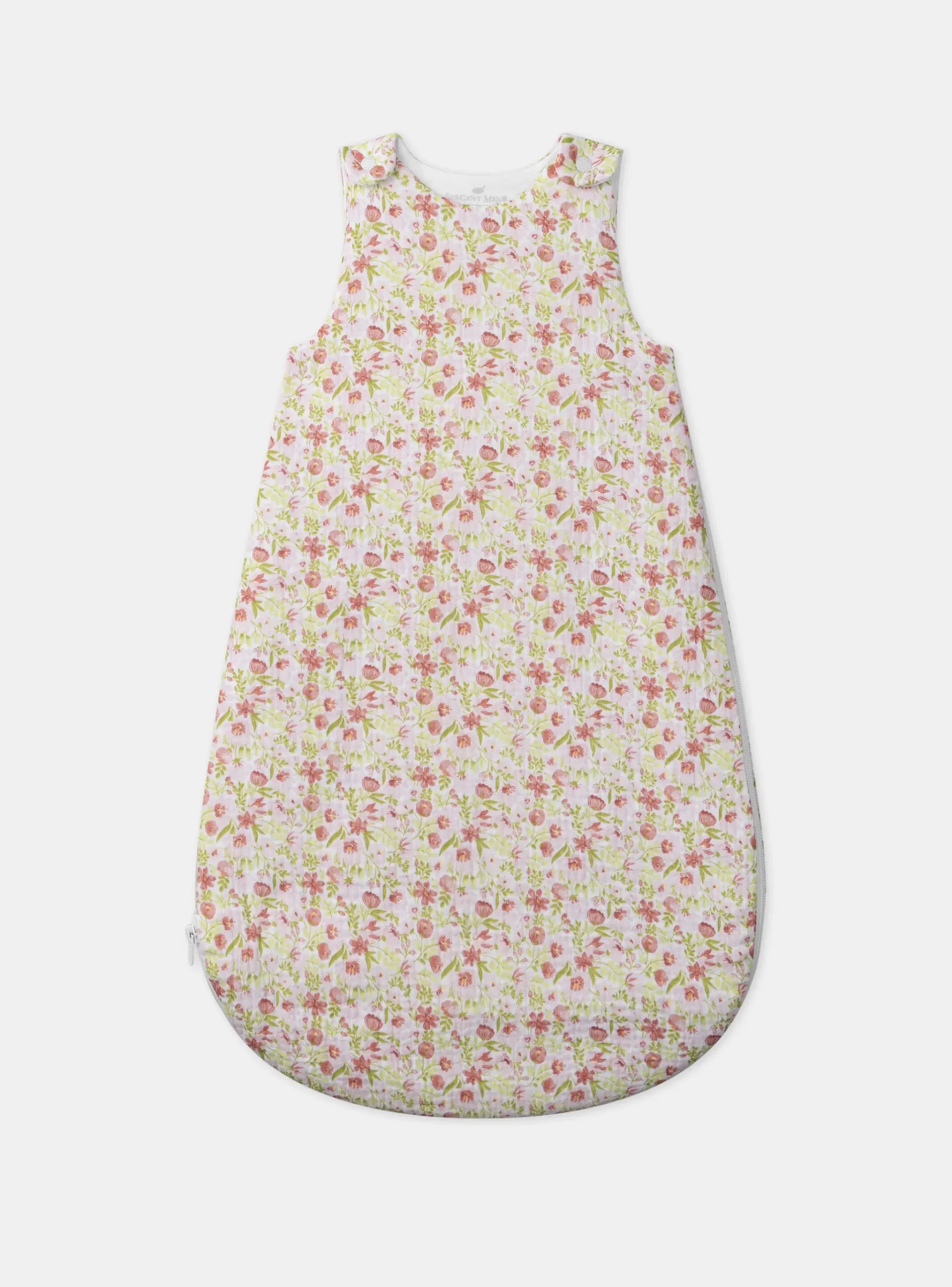 Sergent Major Gigoteuse & Couverture-Turbulette en Gaze de coton fleurie