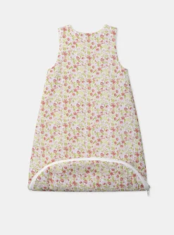 Sergent Major Gigoteuse & Couverture-Turbulette en Gaze de coton fleurie