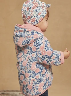 Sergent Major Manteau, Parka & Veste-Veste &agrave; capuche r&eacute;versible vieux rose