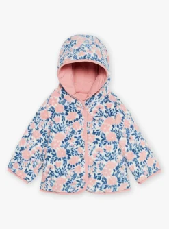 Sergent Major Manteau, Parka & Veste-Veste &agrave; capuche r&eacute;versible vieux rose