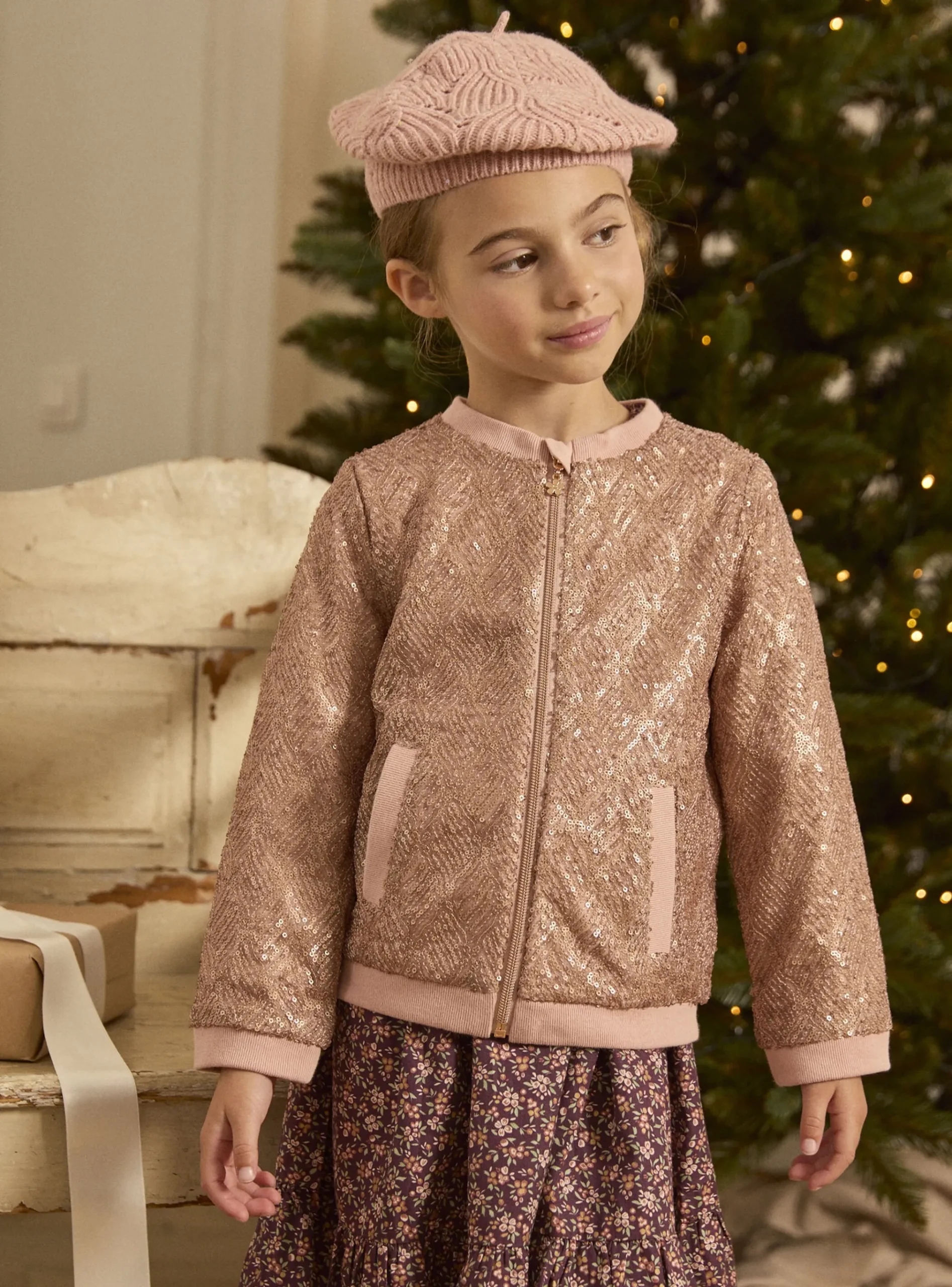 Sergent Major Manteau, Parka & Veste-Veste à sequins