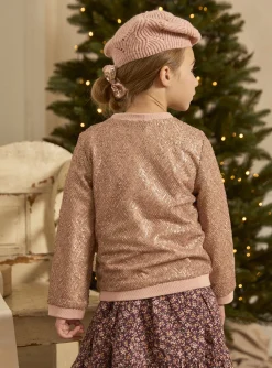 Sergent Major Manteau, Parka & Veste-Veste &agrave; sequins