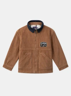 Sergent Major Manteau, Parka & Veste-Veste Côtelé
