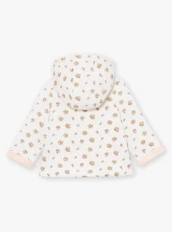 Sergent Major Veste & Cardigan-Veste de naissance &agrave; capuche &eacute;crue en tubique