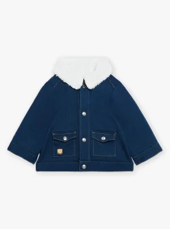 Sergent Major Manteau, Parka & Veste-Veste denim 2 en 1