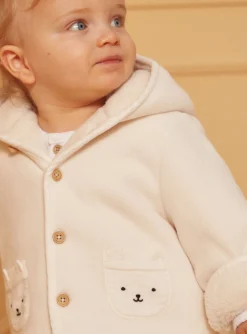 Sergent Major Manteau, Parka & Veste-Veste polaire &agrave; capuche
